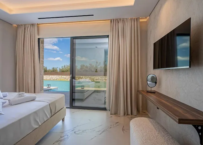 Olive Hill Villa, By Hellocrete * Rethymno